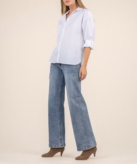 New Coming Hot Sale for Women Spring Elegant Chiffon V-Neck Lace Long Sleeve Office Lady Casual Blouse Shirt